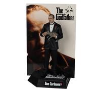 McFarlane El Padrino Movie Maniacs Paramount - Figura de Don Corleone (17 cm)