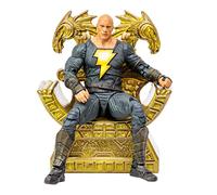 McFarlane Figura de Acción DC Black Adam Movie - Black Adam con Trono Multicolor TM15264