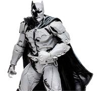 Mcfarlane figura de acción dc direct figura batman con comic black ad