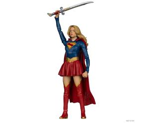 McFarlane -Figurine articulado de 18 cm Supergirl y Baby Krypto (película Supergirl) del Universo DC (edición Deluxe Theatrical)
