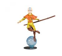 McFarlane Juguetes, Avatar The Last Airbender Aang Figura de acción de 7 Pulgadas con 22 Piezas móviles, Figura Coleccionable con Accesorios y Base de Soporte para coleccionistas, a Partir de 12 años