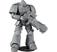 McFarlane Juguetes Warhammer 40000 Primaris Space Marine Hellblaster Figura de acción con 22 partes móviles, figura coleccionable multicolor con base de soporte para coleccionistas - A partir de 12 años