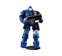 McFarlane Juguetes, Warhammer 40000 Ultramarine Reiver Figura de acción con 22 Partes móviles, Figura Coleccionable Multicolor Warhammer con Base de Soporte de coleccionista, a Partir de 12 años