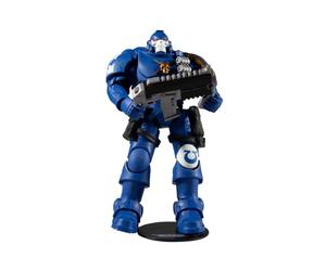 McFarlane Juguetes, Warhammer 40000 Ultramarine Reiver Figura de acción con 22 Partes móviles, Figura Coleccionable Multicolor Warhammer con Base de Soporte de coleccionista, a Partir de 12 años