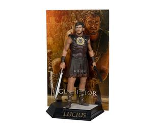 McFarlane Lucius (Gladiador II) Figura de Juguete Posada de 6 Pulgadas