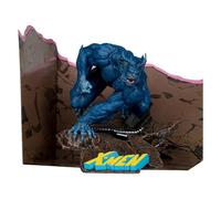 McFarlane Toys Figura coleccionable Marvel Beast Escala 1:10 con escena (X-Men #1)