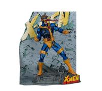 McFarlane Marvel Cyclops - Juguetes coleccionables a Escala 1:10 con Escena (X-Men #1)