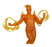 Mcfarlane marvel human torch - antorcha humana coleccionable a escala
