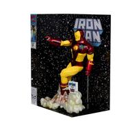 McFarlane Toys Figura coleccionable Marvel Iron Man #256 – Escala 1/6 con escenario y cómic