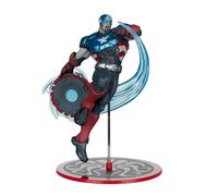 McFarlane Marvel Rivals Capitán América - Juguetes coleccionables a Escala 1:10