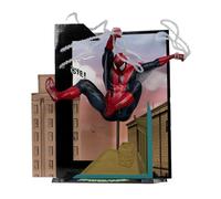 McFarlane Toys Coleccionable 1:10 Marvel Spider-Man (Spider-Man #6) con juguetes de escena
