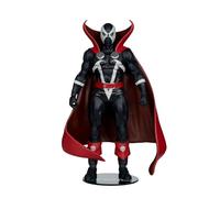 McFarlane Spawn 77 (Negro y Rojo) Figura de acción de 7 Pulgadas con Juguetes cómicos coleccionables Digitales [edición Platino Rojo]