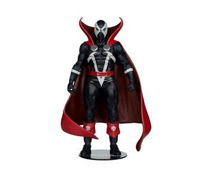 McFarlane Spawn 77 (Negro y Rojo) Figura de acción de 7 Pulgadas con Juguetes cómicos coleccionables Digitales [edición Platino Rojo]