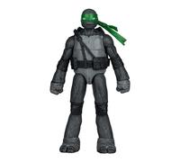 McFarlane Teenage Mutant Ninja Turtles (Page Punchers) Donatello (Negro, Blanco y Verde) Figura de acción de 5 Pulgadas con Juguetes cómics, edición Platino Rojo