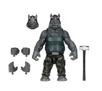 McFarlane Teenage Mutant Ninja Turtles (Page Punchers) Rocksteady Figura de acción de 5 Pulgadas con Juguetes de cómic