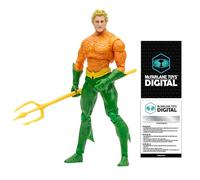 McFarlane Toys - DC Direct Aquaman (DC Classic) Figura de acción de 7 pulgadas con coleccionable digital