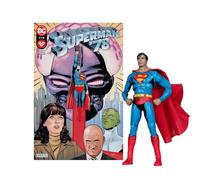 McFarlane Toys DC Direct Page Punchers Superman (Superman '78) Figura de 17,8 cm con Dibujos Animados