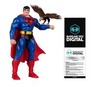 McFarlane Toys DC Direct Superman (Our Worlds at War) Figura de acción Coleccionable Digital de 7 Pulgadas