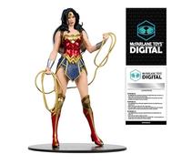 McFarlane Toys - DC Direct Wonder Woman by Jim Lee Figura Posada a Escala 1:6 Coleccionable Digital