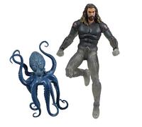 McFarlane Toys DC Multiverse Aquaman Stealth Suit con Topo Figura de acción de 7 Pulgadas, Etiqueta Dorada, Rey de la Atlántida increíblemente detallado con Ultra articulación y Tarjeta de Arte
