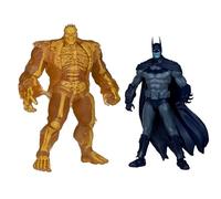 McFarlane Toys - DC Multiverse Batman & Solomon Grundy (Arkham City) Figura de acción de 7 Pulgadas y Mega Figura, 2 Unidades, Etiqueta Dorada