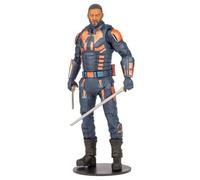 McFarlane Toys, DC Multiverse Build-A Figura de acción Bloodsport de 7 Pulgadas (sin máscara), Figura de película Coleccionable de DC Suicide Squad con Base de Soporte y Tarjeta de Personaje