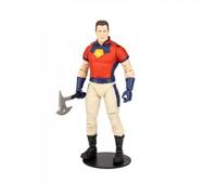 McFarlane Toys, DC Multiverse Build-A - Figura de acción de 17.8 cm Peace Maker (sin máscara), Figura de película Coleccionable de DC Suicide Squad con Base de Soporte y Tarjeta de Personaje