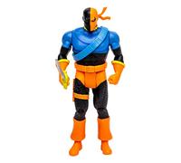 McFarlane Toys, DC Multiverse, Figura de Acción Super Powers Deathstroke (Judas Contract) con 5 Puntos de Articulación, Figura Coleccionable Retro de los Años 80