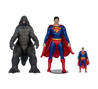 McFarlane Toys - DC Multiverse Superman vs. Godzilla (Justice League vs. Godzilla vs. Kong) 2 Unidades