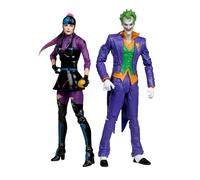 McFarlane Toys - DC Multiverse The Joker & Punchline - Figura de acción de 7 pulgadas, paquete de 2