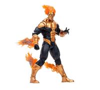 McFarlane Toys DC Multiverse Waverider (DC Classic) Gold Label Figura de acción de 7 Pulgadas - Explora la Corriente Temporal con el Aged Booster Gold