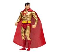 McFarlane Toys DC Super Powers Superman (Gold Edition) Figura de acción de 11,4 cm - Edición limitada coleccionable en blíster temático, ideal para fans y coleccionistas