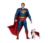 McFarlane Toys DC Theatrical Deluxe 17.8 cm WV1 - Superman con Krypto (película de Superman)