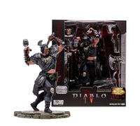 McFarlane Toys Diablo IV Death Blow - Figura Posada a Escala 1:12 con Cabeza Intercambiable, 4 Armas, Base de exhibición y Arma misteriosa, aprovecha el Poder del bárbaro