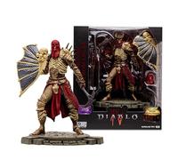 McFarlane Toys Diablo IV Summoner Necromante (Epic) Figura Posada a Escala 1:12 con Cabeza Intercambiable, 2 Armas, Escudo, Base de exhibición y Arma misteriosa - Comando Las legiones no muertas