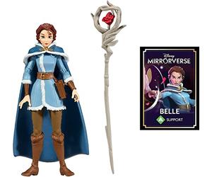 McFarlane Toys Disney Mirrorverse 5" Belle Action Figure with Accessories