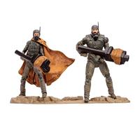 Pack Figuras Stilgar Y Shishakli Dune Parte 2 Gold Label Articuladas 18 cms