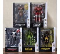 Mcfarlane Toys, edición especial: Shadowhawk/Sa-04, técnico de combate/T-45b, Nuka Cola/Geiger/Kratos, figura de acción de 17,5 cm. Original Box3