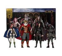 McFarlane Toys - El Señor de los Anillos: La Guerra de los Rohirrim Figura de acción de 4 Pulgadas Etiqueta Dorada Paquete de 4