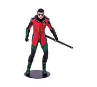 McFarlane Toys DC Gaming - Figura de acción de Robin de 7 Pulgadas con 22 Partes móviles, Figura Coleccionable de DC Gotham Knights con Base de Soporte y Tarjeta de Personaje Coleccionable única, a