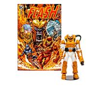 McFarlane Toys - Figura DC Direct de 7 Pulgadas con cómic - The Flash WV2 - Heatwave