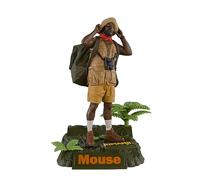 McFarlane Toys - Figura Posada de Franklin Mouse Finbar (Jumanji) de Movie Maniacs de 6 Pulgadas