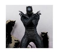 McFarlane Toys Marvel Black Panther - Coleccionable a escala 1:10 con escena (Ma