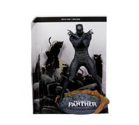McFarlane Toys Marvel Black Panther - Coleccionable a escala 1:10 con escena (Marvel Knights #4)