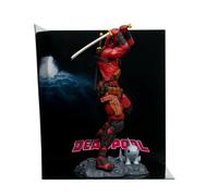 McFarlane Toys - Marvel Deadpool - Coleccionable a escala 1:10 con escena (Deadpool #1)