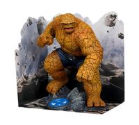 McFarlane Toys Marvel The Thing - Colección a Escala 1:10 con Escena (Fantastic Four #642)