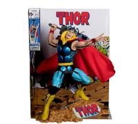 McFarlane Toys - Marvel Thor - Coleccionable a Escala 1:6 con Escena y cómic (The Mighty Thor #177)