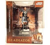 McFarlane Toys Movie Maniacs Gladiator Maximus Decimus Meridius - Figura Posada de 6 Pulgadas con telón de Fondo escénico, Base de exhibición y Certificado
