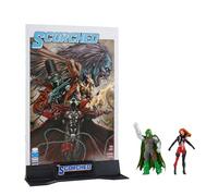 McFarlane Toys - Spawn Page Punchers 2pk She Spawn and Curse - Figuras de acción de 3 Pulgadas con cómic