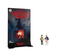 McFarlane Toys - Stranger Things Page Punchers, 2 Unidades, Figuras de acción de Eleven y Mike Wheeler de 3 Pulgadas con cómic